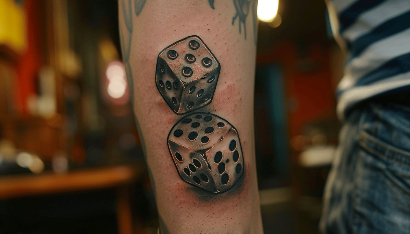 Autres - Comprendre la signification des tatouages de dés à jouer et de dé