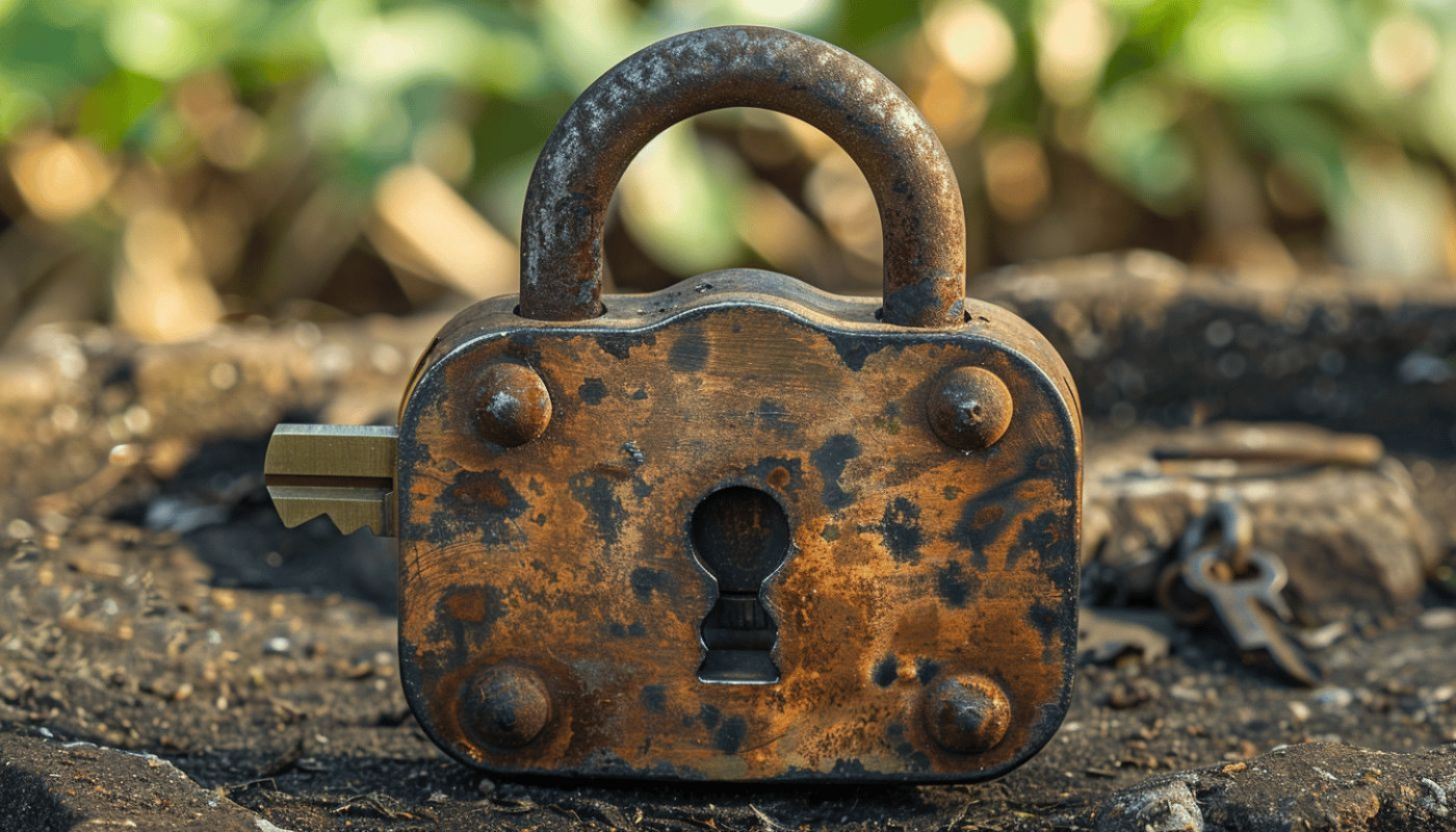 Autres - Découvrez comment ouvrir un cadenas rouillé avec facilité