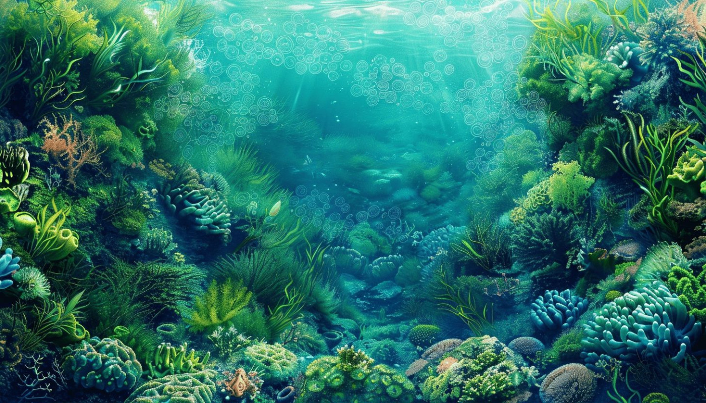 Exploration du monde sous-marin à travers le dessin des algues