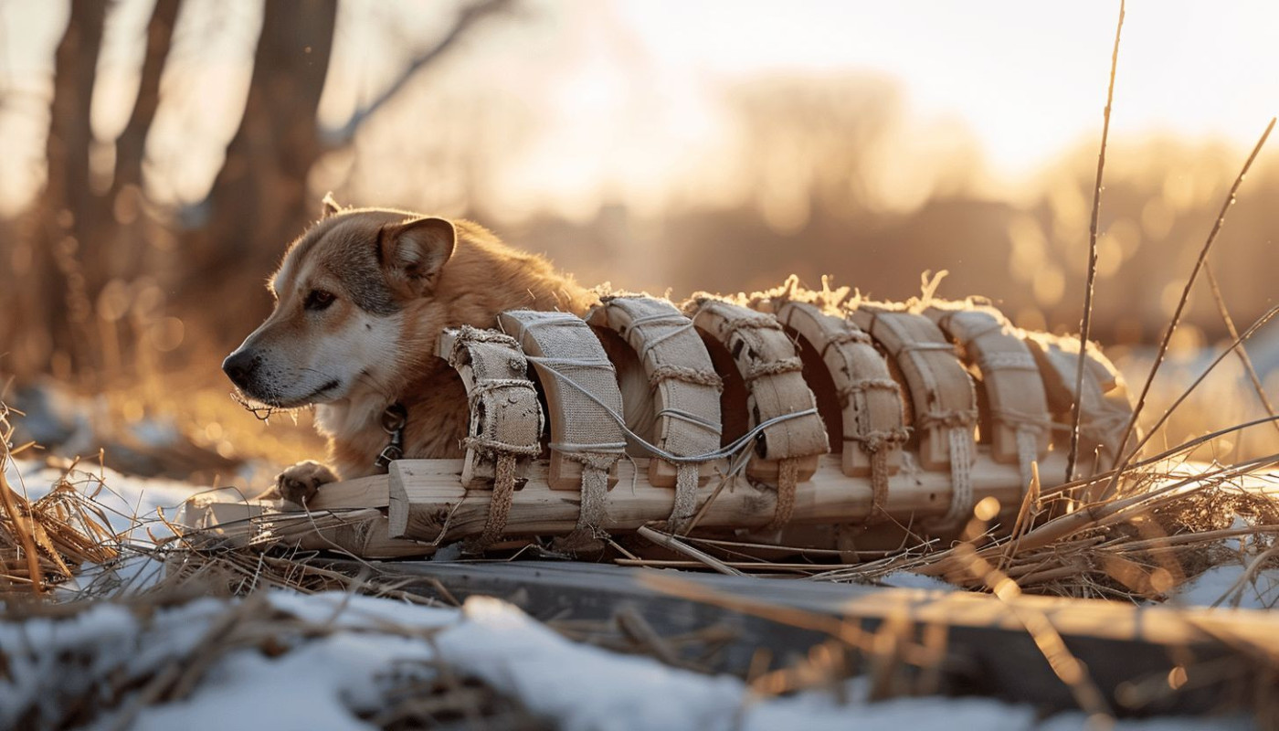 Guide pratique pour fabriquer une attelle pour chien