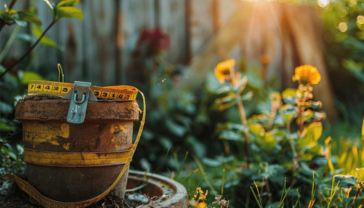 Autres - Guide pratique pour mesurer le diamètre d'un pot de fleur